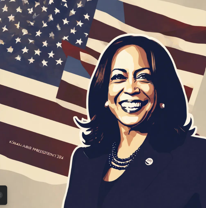 Kamala political commentary artwork