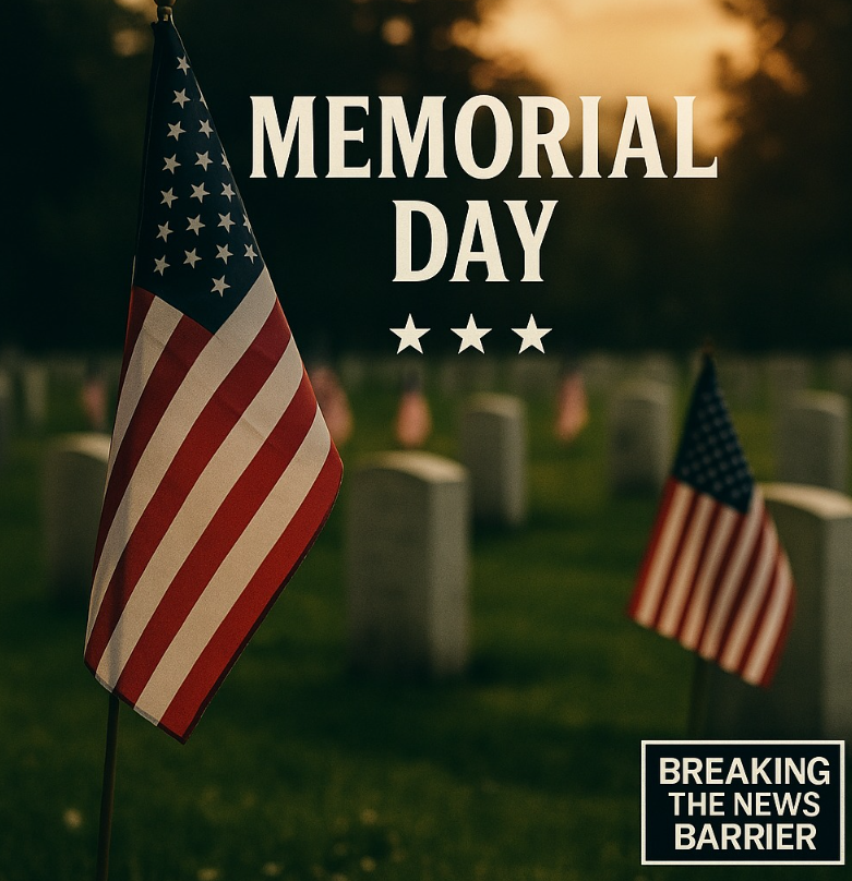 Memorial Day Breaking The News Barrier artwork