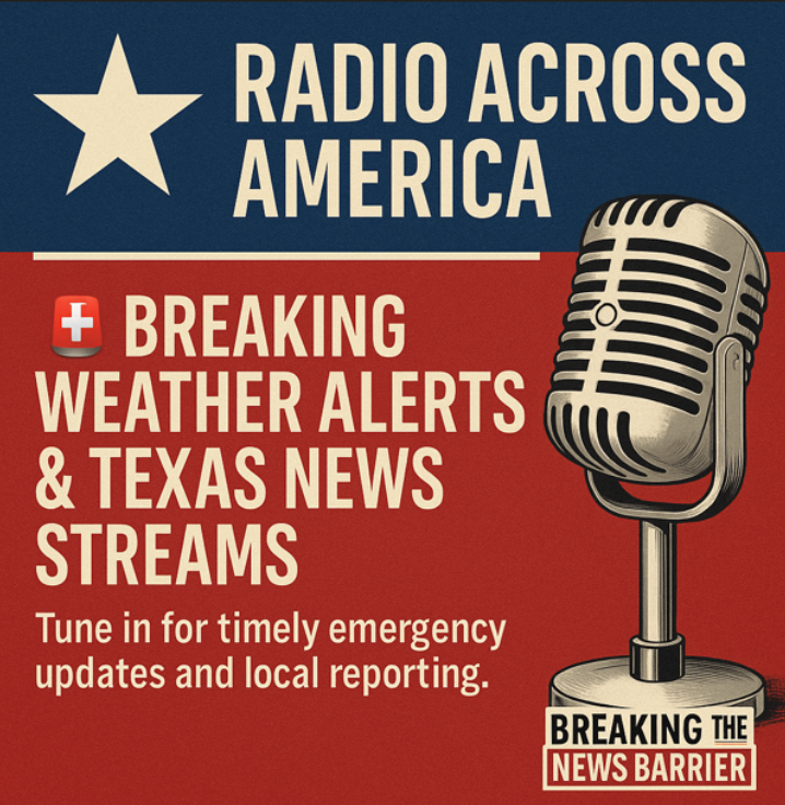 Texas alerts artwork for Radio Across America